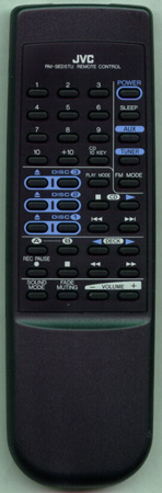 Jvc Rm Sed Tu Genuine Oem Original Remote