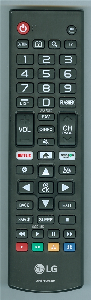 LG AGF76631064 AKB75095307 Genuine OEM Original Remote