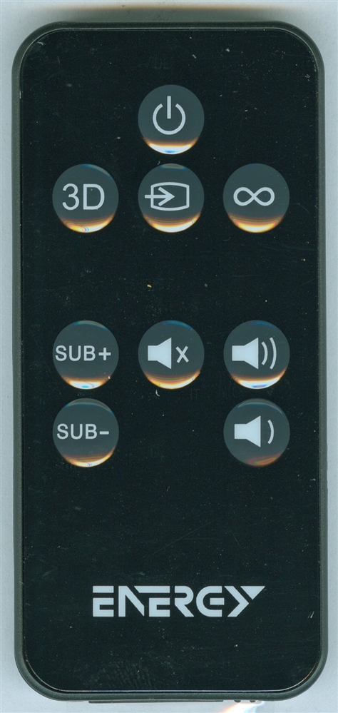 energy soundbar remote