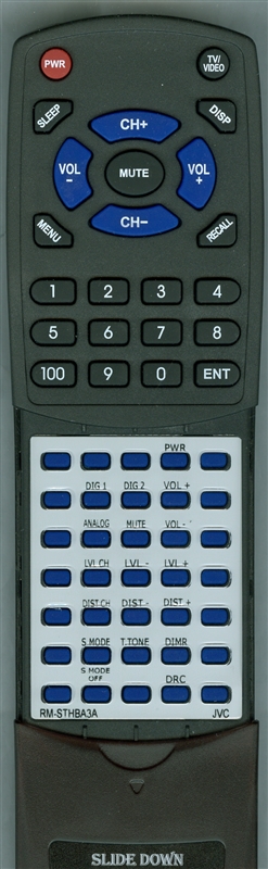 Jvc Rm Sthba A Custom Built Redi Remote