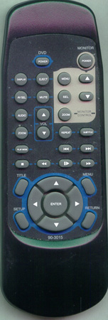 VIZUALOGIC 07-0036-000 90-3015 Genuine OEM Original Remote